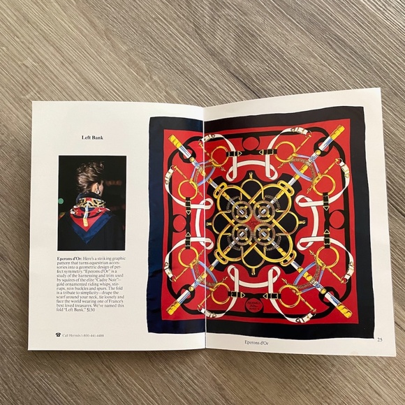 VTG 1980s How to Wear Your Hermes Scarf Booklet - Picture 6 of 9